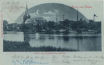Gruss aus Osten, Osten von Basbeck aus gesehen, gel. 1901