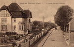 Gruß aus Oberndorf Oste, Poststraße Oberndorf - Höftgrube,gel. 1921