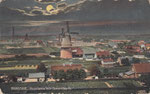 Warstade, Panorama mit Cementfabrik, gel. 1918