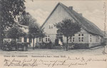 Gruss aus Lamstedt, Gastwirtschaft u. Saal v. Johann Hinck, gel. 1906