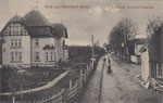Gruß aus Oberndorf Oste,Poststraße Oberndorf-Höftgrube,gel. 1916