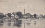 Gruß aus Oberndorf Oste,Ansicht von Osten,gel. 1918
