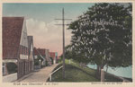 Gruß aus Oberndorf a.d.Oste,Deichstraße mit der Oste,gel. 1933