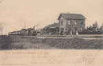 Gruss vom Bahnhof Neuhaus a.d. Oste, gel. 1906