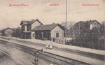 Basbeck-Osten, Bahnhof, Bahnhofs-Hotel, gel. 1922