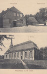 Neuhaus a.d.Oste,Volksschule,Rektorschule,Kirche,gel.1917