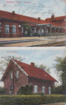 Neuhaus Oste,Bahnhof,gel.1914