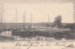 Neuhaus a.d.Oste,Partie am Hafen,gel.1901