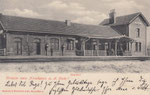 Gruss aus Neuhaus a.d.Oste,Bahnhof,gel.1902