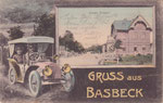 Gruss aus Basbeck, Kaiserl. Postamt, gel. 1912