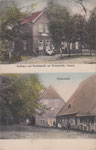 Gasthaus und Posthilfstelle Pulvermühle, Heesel, Pulvermühle, gel. 1918